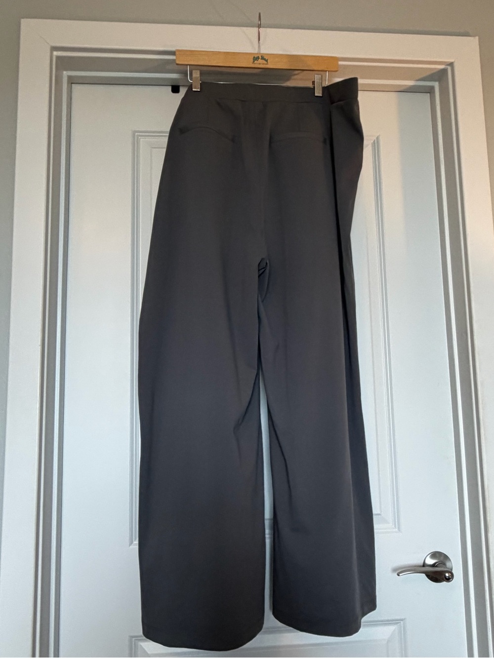 Bobeau Gray Wide Leg Pull-On Pants 2X Stretch Career Office Work Trousers - Picture 2 of 8
